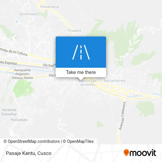 Pasaje Kantu map