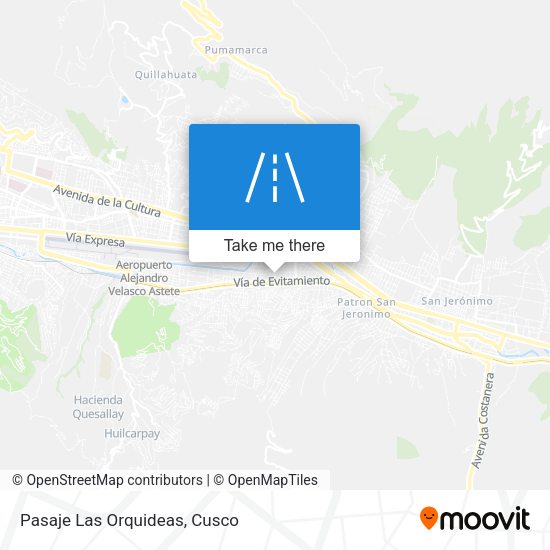 Mapa de Pasaje Las Orquideas