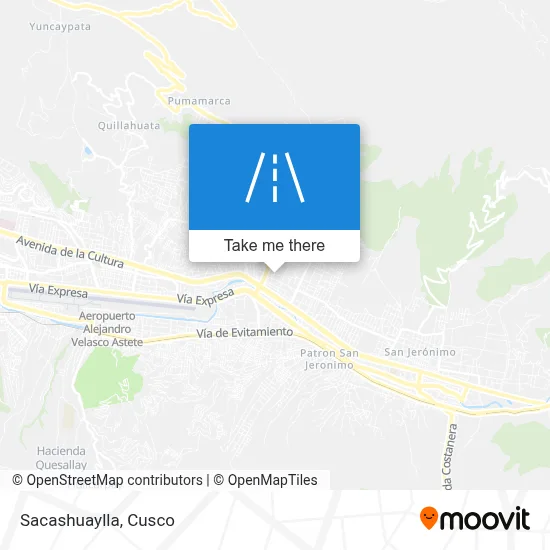 Mapa de Sacashuaylla