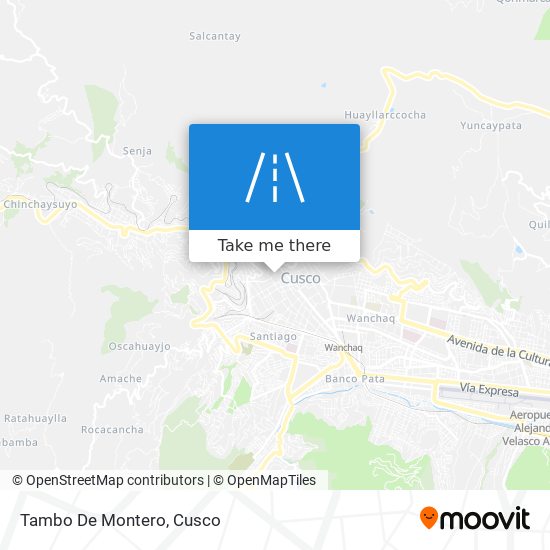 Mapa de Tambo De Montero