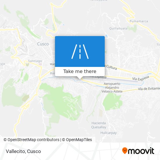 Vallecito map