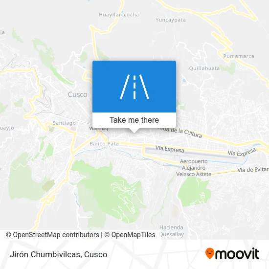 Jirón Chumbivilcas map