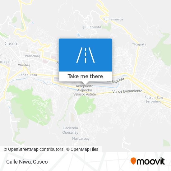 Calle Niwa map