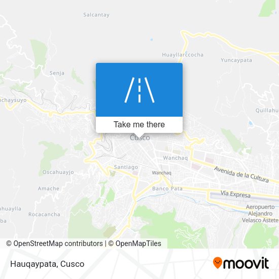 Mapa de Hauqaypata