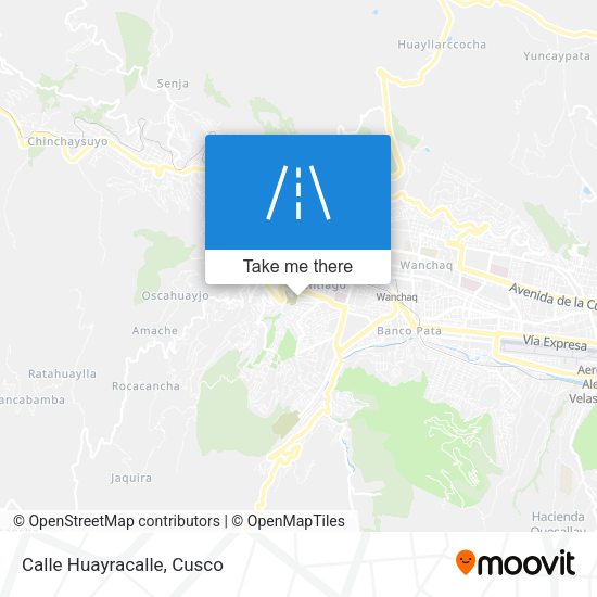 Calle Huayracalle map