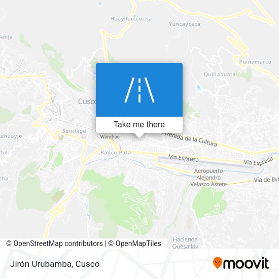 Mapa de Jirón Urubamba