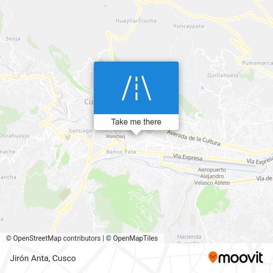 Mapa de Jirón Anta