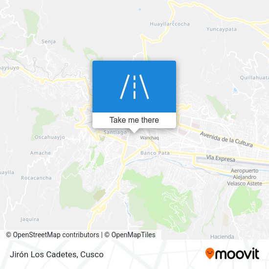 Jirón Los Cadetes map