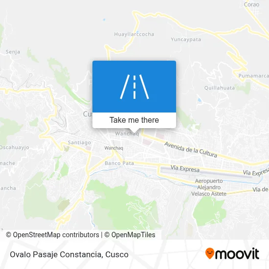 Mapa de Ovalo Pasaje Constancia