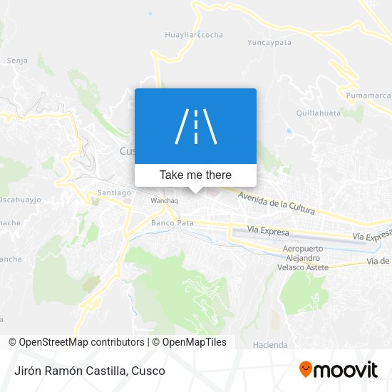 Mapa de Jirón Ramón Castilla