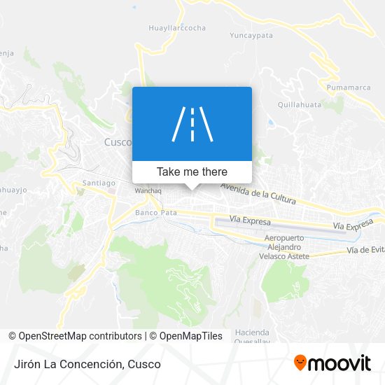 Mapa de Jirón La Concención