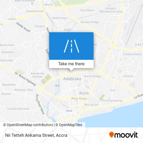 Nii Tetteh Ankama Street map