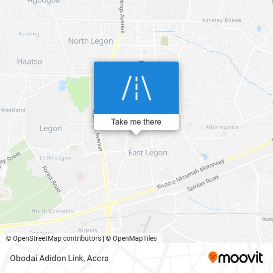 Obodai Adidon Link map