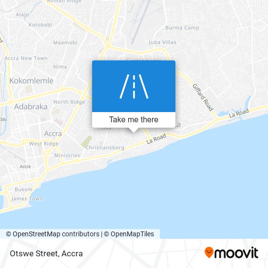 Otswe Street map
