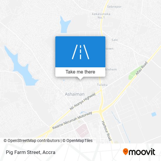 Pig Farm Street map