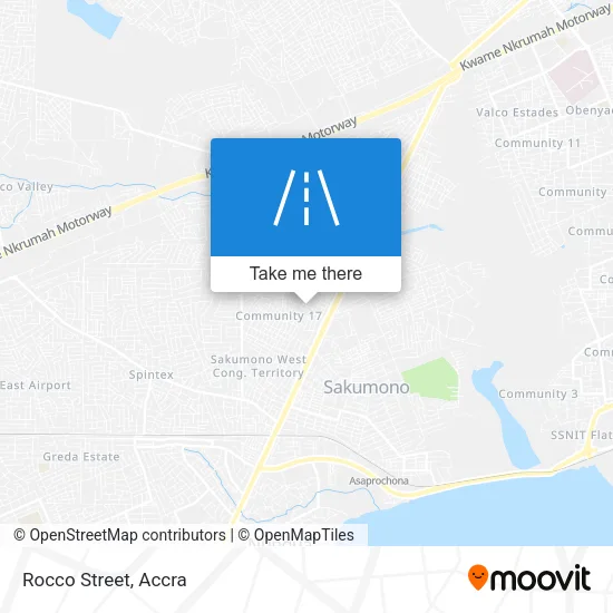 Rocco Street map