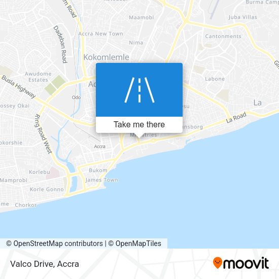 Valco Drive map
