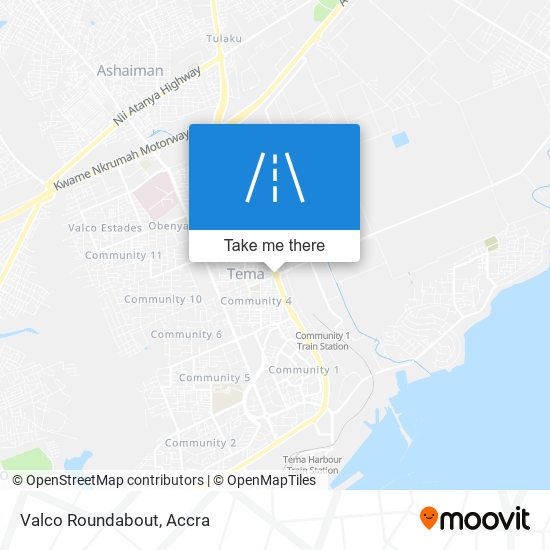 Valco Roundabout map