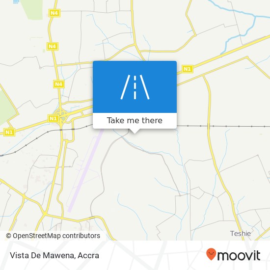 Vista De Mawena map