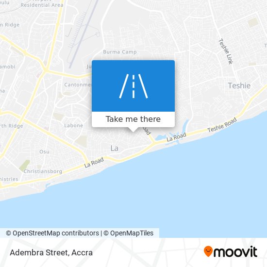 Adembra Street map