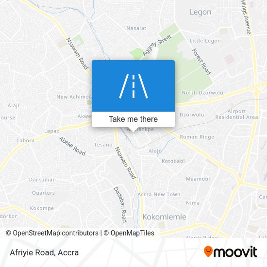 Afriyie Road map