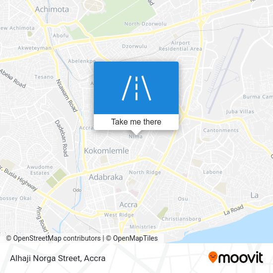 Alhaji Norga Street map