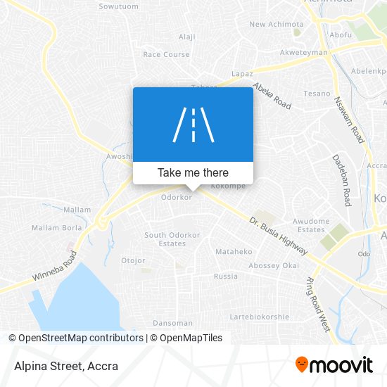 Alpina Street map