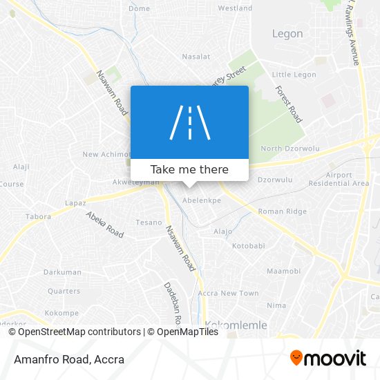 Amanfro Road map