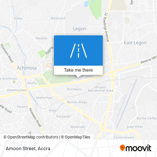 Amoon Street map