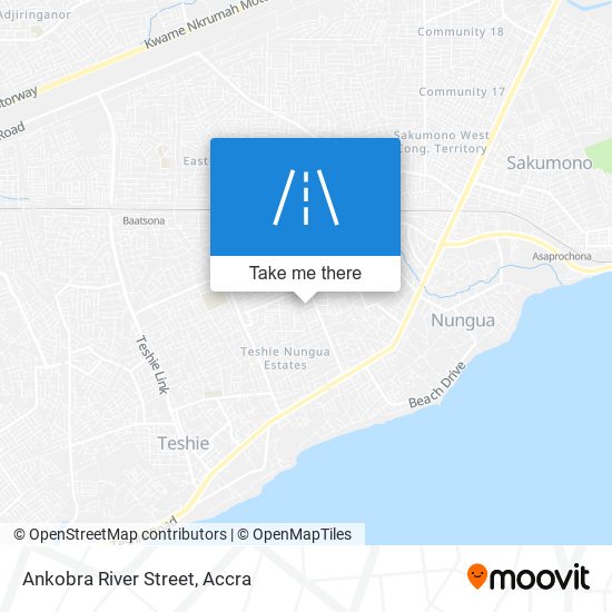Ankobra River Street map