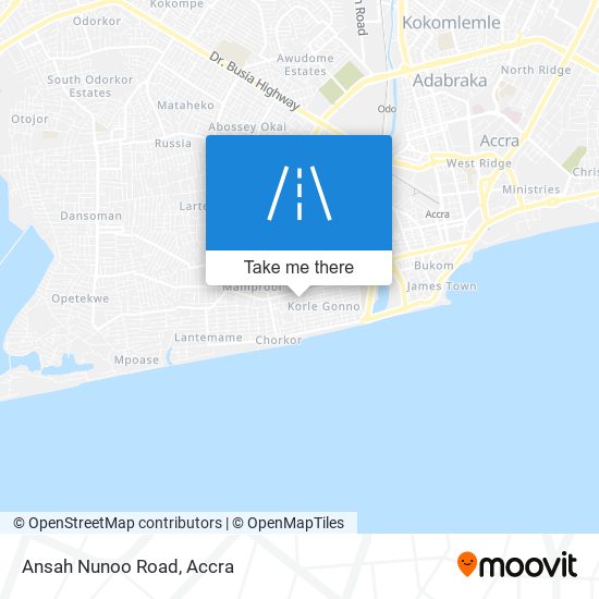 Ansah Nunoo Road map