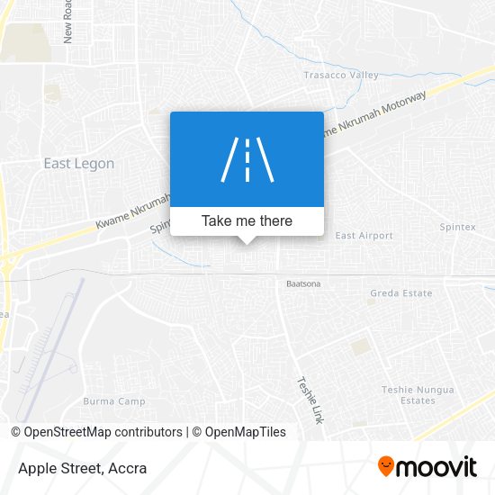 Apple Street map