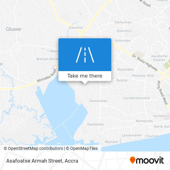 Asafoatse Armah Street map