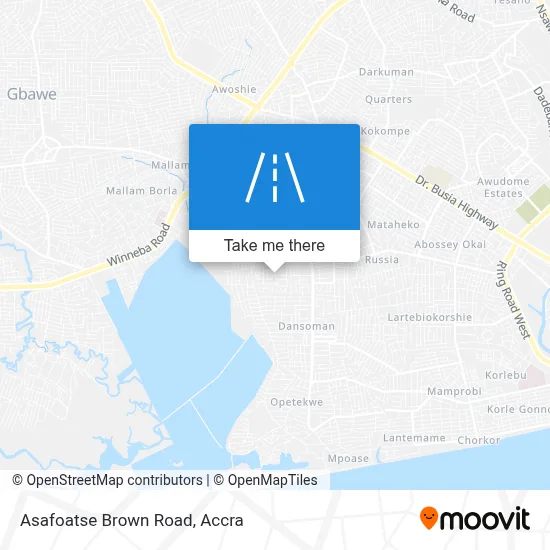 Asafoatse Brown Road map