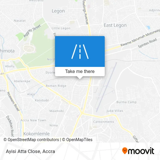 Ayisi Atta Close map