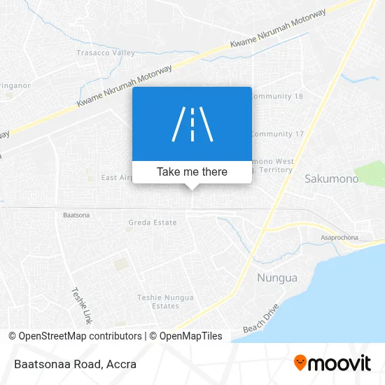 Baatsonaa Road map