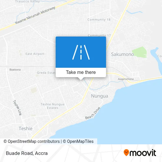 Buade Road map