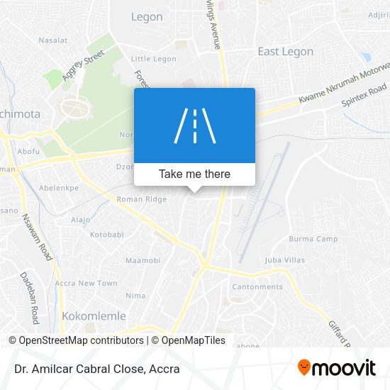 Dr. Amilcar Cabral Close map