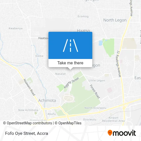 Fofo Oye Street map