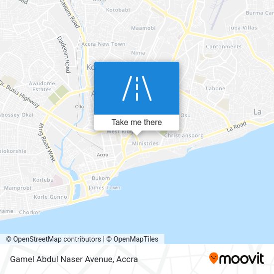 Gamel Abdul Naser Avenue map