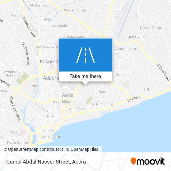 Gamel Abdul Nasser Street map