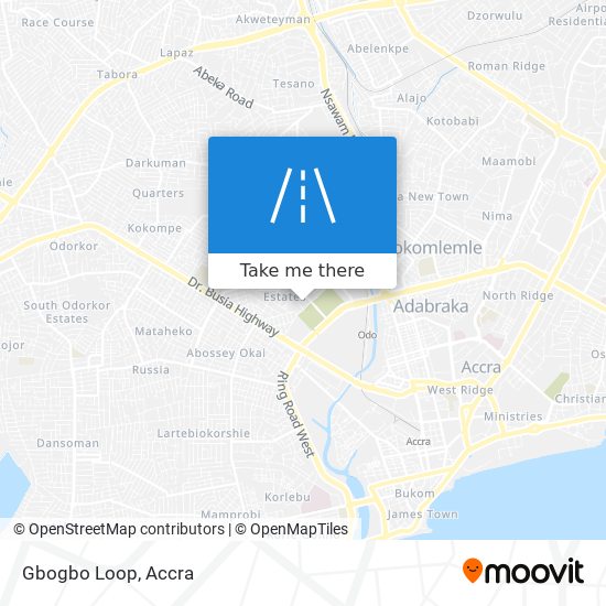 Gbogbo Loop map