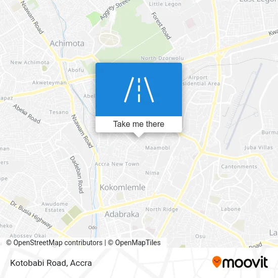 Kotobabi Road map