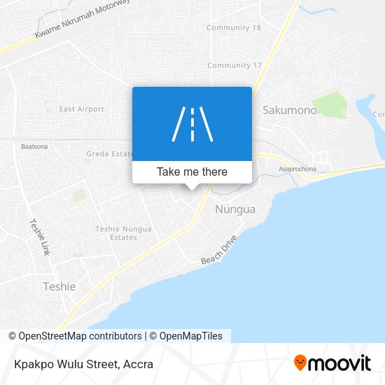 Kpakpo Wulu Street map