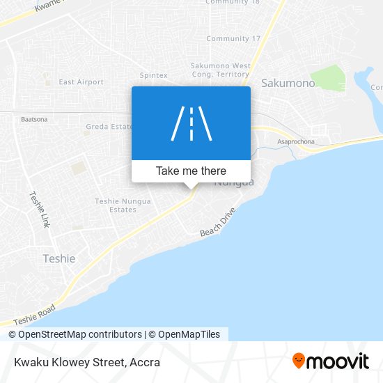 Kwaku Klowey Street map