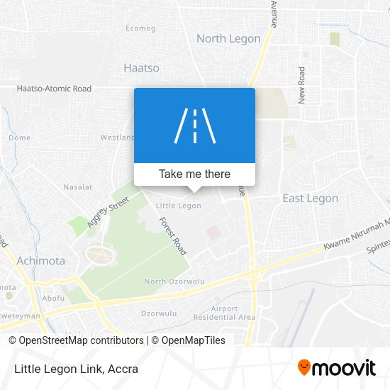 Little Legon Link map