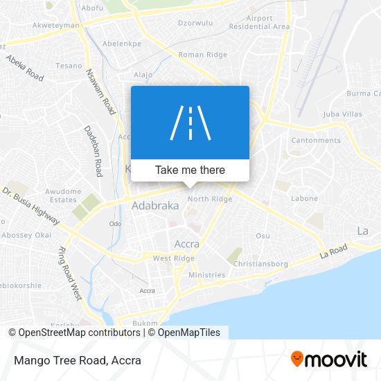 Mango Tree Road map