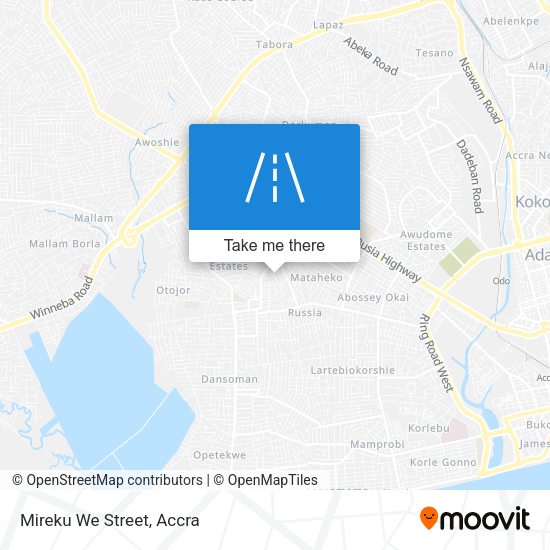 Mireku We Street map