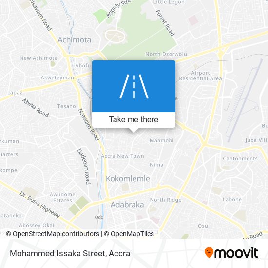 Mohammed Issaka Street map