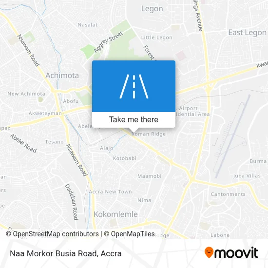 Naa Morkor Busia Road map